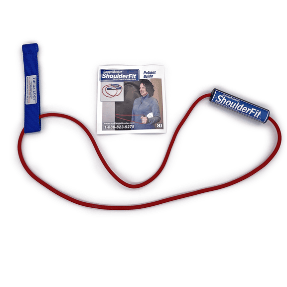 RangeMaster ShoulderFit Resistance Exerciser │ Resistance Tube Level 1│ Home Flex Cord Gym │ Shoulder Strengthening Tool │ Increase Flexibility and Mobility