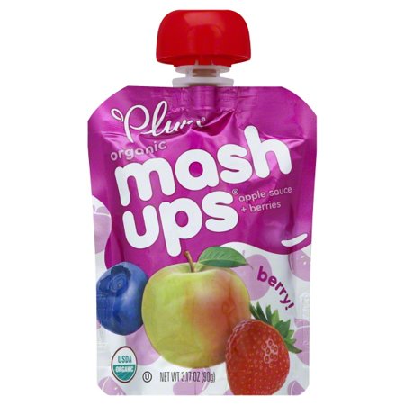 UPC 846675001757 product image for Plum Organics Mashup Frt Mxd Berry 3. 17 OZ (Pack of 6) | upcitemdb.com