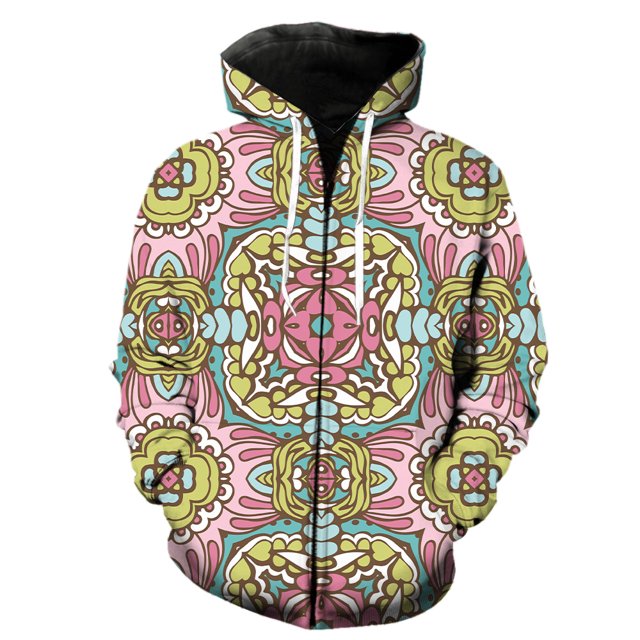 Sudadera con capucha y cremallera para hombre, estilo nacional retro, unisex, genial para adolescentes, con estampado 3D, divertida, de primavera, estilo hip hop.