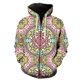 thumbnail image 1 of Sudadera con capucha y cremallera para hombre, estilo nacional retro, unisex, divertida, con estampado 3D, estilo Harajuku, manga larga, 1 of 6