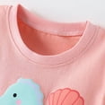 thumbnail image 5 of Jamsmile Toddler Girls Tshirts Summer Ruffles Short Sleeve Tees Shirts Soft Casual Daily Wear Crewneck Basic T-Shirts, 5 of 7