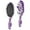 2 Tone Purple Butterfly, variant on WIRESTER Oval Shaped Hair Brush With Long Soft Nylon Bristles for Curly, Frizzy, Thick Hair - 2 Tone Purple Butterfly