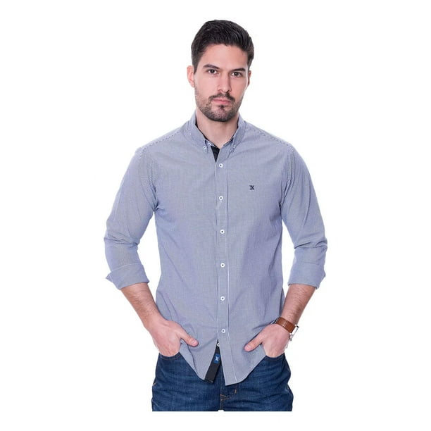 Camisa Hombre Vermonti By Aldo Conti (r7918) Walmart en línea