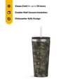 thumbnail image 2 of RTIC 20 oz Ceramic Lined Everyday Tumbler, Spill-Resistant Straw Lid, Olive Midnight Camo, 2 of 8