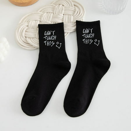 

Women s Socks Sports Street Cartoon Embroidery Socks