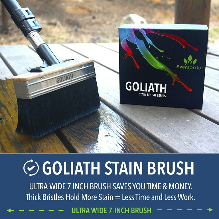 EVERSPROUT Goliath Deck Stain Brush 