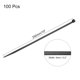 thumbnail image 2 of Uxcell 100PCS Bridas de Cable de 10 Pulgadas, Bridas de Nylon Autocierre con 50 lbs de Resistencia a la Tracción para Interior y Exterior, Negro, 2 of 6