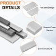thumbnail image 3 of Uxcell 1018 Cold Rolled Carbon Steel Bar, 0.98" x 1.38" x 12" A108 Carbon Steel Rectangular Bar Flat Stock Solid Metal Plate for Machining Industrial Fabrication, 3 of 6