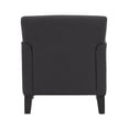 thumbnail image 6 of Weston Home Tribeca Modern Accent Chair, Dark Grey Linen, 6 of 8