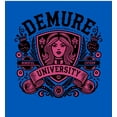 thumbnail image 2 of Demure University Adult Royal Blue Long Sleeve Hoodie-3XL, 2 of 3