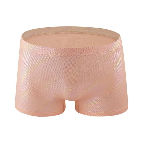 EOYWHK Big and Tall Boxer Briefs for Men Stretch Compression Athletic Underwear Satin Silky Comfortable Gym Workout Underwear Clearance,M-3XL