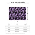 thumbnail image 5 of Yiaed Cartoon Black Cats Print Blanket Throw Blanket Soft Cozy Flannel Blanket for Home Bed Sofa Couch Chair-50"x40", 5 of 6
