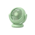 thumbnail image 2 of Desk Fan, Portable Electric Table Desktop Air Circulator Fans, Small but Powerful with Type C 180° Adjustable Tilt for Cooling Home Dorm Office Bedroom Bathroom Kitchen, 2 of 6