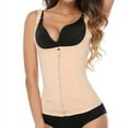 thumbnail image 2 of Women Waist Trainer Corset Zipper Vest Body Shaper Cincher Tank Top with Adjustable Straps, 2 of 6
