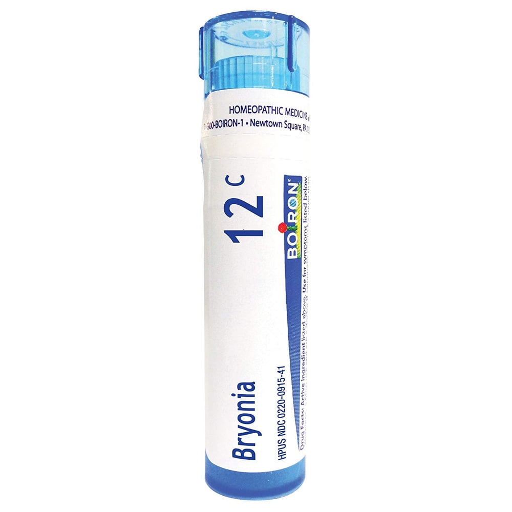 Boiron Bryonia Alba 12C, 80 Pellets, Homeopathic Medicine for Muscle