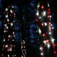thumbnail image 4 of Red and White StretchNet Pro Stretchable Christmas Net Lights, Tree Wrap Lights - Trunk Wrap Lights (50 Lights, 20" x 45" Net, Brown Wire), 4 of 6