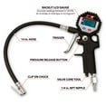 thumbnail image 2 of Performance Tool M525 Digital Tire Pressure Gauge, Straight Lock-On Air Chuck, LCD Backlit Screen, Digital Tire Inflator with hose, 2 of 3