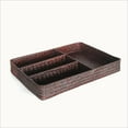 thumbnail image 4 of GUOOL Desk Drawer Organizer Tray for Home Office Sticky Notes Pencil Holder Coffee, 4 of 9