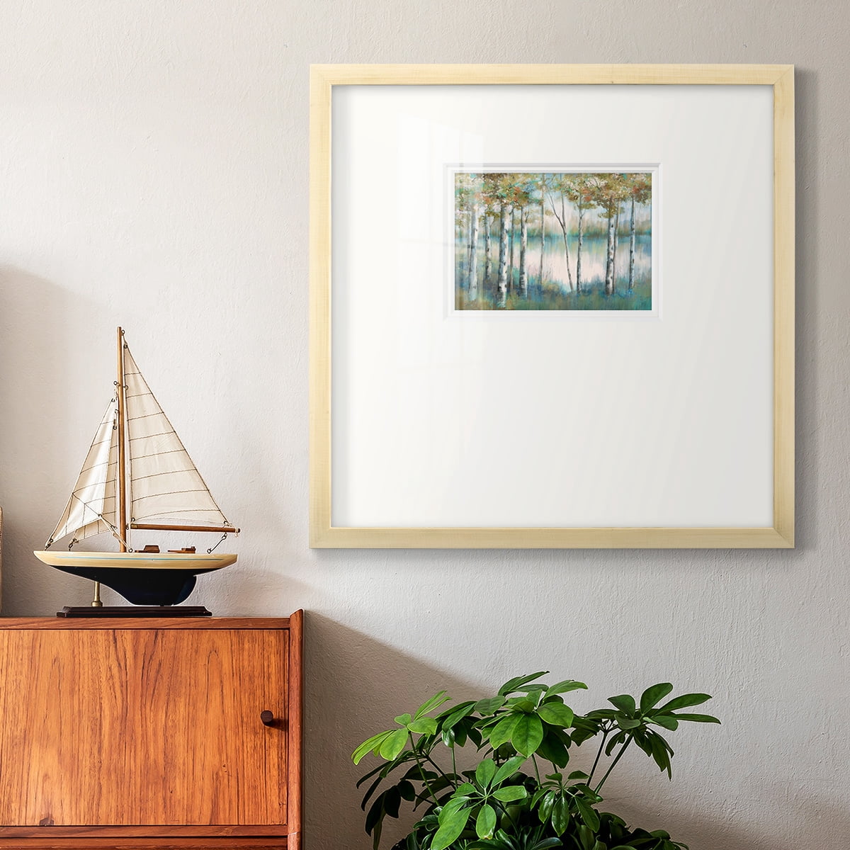 Aspen LakePremium Framed Print