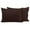 Dark Brown, variant on Flxxie 2 Pack Brushed Microfiber Toddler Pillowcases with Zipper Closure, Super Soft and Cozy Travel Pillow Covers, 13" x 18", Fits Pillows Sized 12"x16" 13"x18" 14"x19", Black