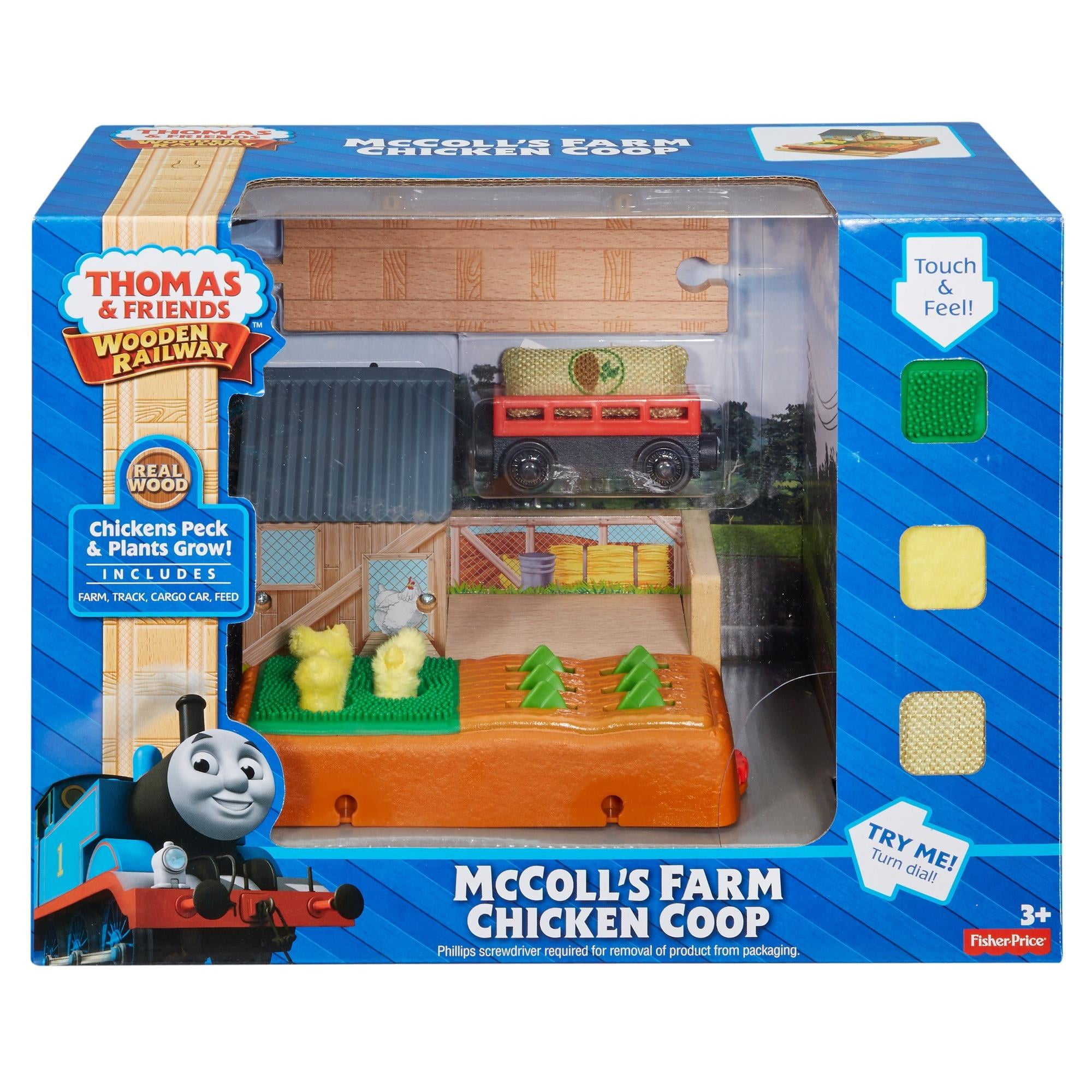 Thomas Friends Wooden Railway Mccolls Farm Chicken Coop Set