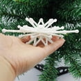 thumbnail image 7 of LONGRV 4Pcs 3D Glitter Snowflake Christmas Ornaments, Pack of 4, 7 of 7