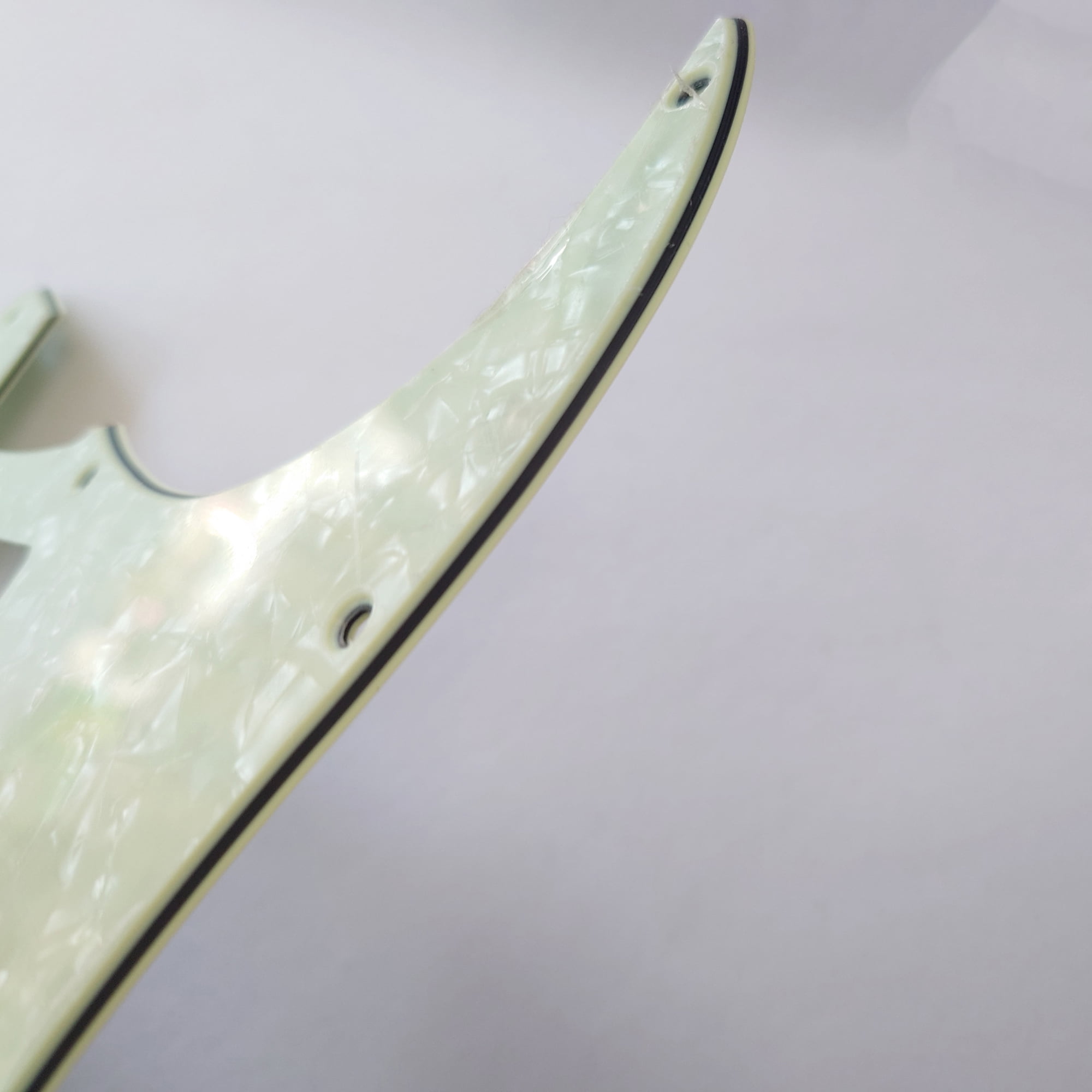 For Fit Fender Stratocaster HH Humbucker Pickup Strat Guitar Pickguard Replacement Parts with Mounting Screws 3 Ply