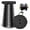 Black, variant on Portable Telescopic Stool Folding Stool Camping Stools Sturdy Seat with Load Capacity 400lbs,Collapsible Stool Retractable Stool for Outdoor Camping Fishing Hiking Travel Queuing Gardening