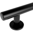 thumbnail image 4 of Modern .; Sliding Barn Door Pull Handle with Flush Hardware Set Rustic Design Powder Coated Finish -Rust Heavy Duty Both Side Handles Design, 4 of 8