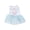 White S, variant on Small Dog Cat Easter Dress White Mesh Skirt Outfit S Nylon Spandex