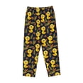 thumbnail image 4 of Daiia Ducks Women's Sleep Pant with Pockets and Drawstring,Pajama Pants-X-Large, 4 of 9