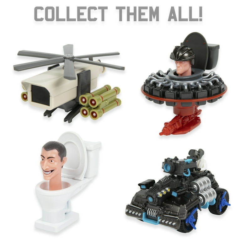 Skibidi Toilet 1:64 Diecast Vehicle- Classic Skibidi Toilet