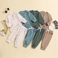 thumbnail image 2 of YUEHUA Boys Summer Short Sets Lightweight Classic Crew Neck Dinosaur Print Loose Casual Shirt Shorts Set 2pcs Boys Clothing Sets, 2 of 6