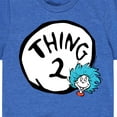 thumbnail image 3 of Dr. Seuss - Thing Two - Toddler And Youth Short Sleeve Graphic T-Shirt, 3 of 6