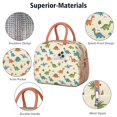 thumbnail image 4 of Womens Colorful Dinosaur and Leaf Pattern Lunch Box for Work,Insulated Lunch Bag for Women,Loncheras Para Mujer,Leakproof Adult Lunch Bag for Work,Beach,Travel,Picnic,Camping, 4 of 7