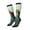 2 Black-1, variant on Women Crew Soft Moisture-wicking Socks Flying Parrots In Jungle Pattern Design Cotton Socks, One Size fit All