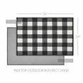 thumbnail image 5 of VHC Brands Annie Buffalo Check Black Indoor Rug Rect 24x36, Polyester Area Rug, Accent Rug, Floor Decor, Annie Buffalo Check Collection, Rectangle 24x36, Country Black, 5 of 5