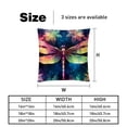 thumbnail image 5 of Dragonfly Pillow Covers and Throw Pillow Inserts - Set of 2, Available in 16x16, 18x18, and 20x20 Inches, Featuring Unique Patterns for Home Decor, 5 of 6