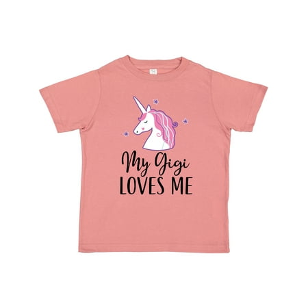 

Inktastic My Gigi Loves Me Unicorn Girls Girls Toddler T-Shirt