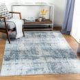 thumbnail image 6 of BoutiqueRugs Eltham Contemporary Area Rug - Pale Blue, Medium Gray, Teal - 5' x 7'5", 6 of 17