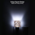 thumbnail image 6 of Fuzoiu Sea Shells Print Dusk to Dawn LED Night Light with Light Sensor, Energy-Efficient Touch-Safe Night Lamp for Home, Office, and Kids' Rooms-EU, 6 of 7