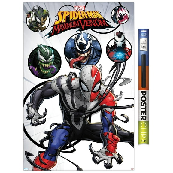 Marvel Comics TV - Spider- Man: Maximum Venom - Collage Wall Poster, 22.375" x 34"