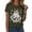 Army Green, variant on Halloween Shirts for Women Cute Ghost Shirt Fall Pumpkin Tshirt Coffee Lover Graphic Tees Casual Short Sleeve Tops (Army Green,XL)