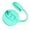 Green 1PC, variant on Silicone Can Lid Cover with Straw, Anti-Spill Beverage Can Lid, Reusable Silicone Straws Soda Can Covers, Topper Protector for Soda Beer Juice Drink Standard Can Top