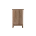 thumbnail image 4 of Elegant Kitchen and Bath 18 Inch Wide Bathroom Storage Freedstanding Cabinet In Natural Oak, 4 of 10