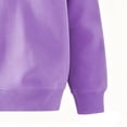 thumbnail image 5 of Aofany Baby Girl Sweatshirt Crew Neck Long Sleeve Pullover Tops Toddler Kids Fleece Lined Sweatshirts, 2-13T, 5 of 6
