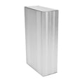 thumbnail image 3 of Aluminum alloy electronic enclosure, sandblasted oxidized silver protective case, 68 x 145 x 250 mm, 3 of 4