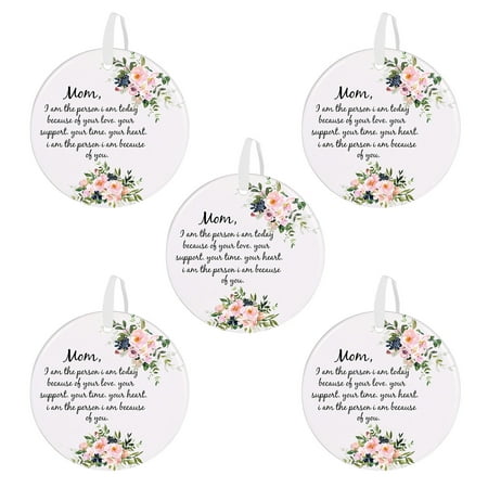 

Zedker New Mother S Day Decorations Acrylic Love Pendant The Best-Gift For Mother