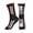 2 Black-2, variant on Women's Men's Firefighter Red Line Flag Colorful Novelty Pattern Crew Athletic Socks