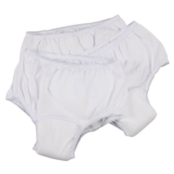 Women's 20 oz. Briefs, 3-Pack White